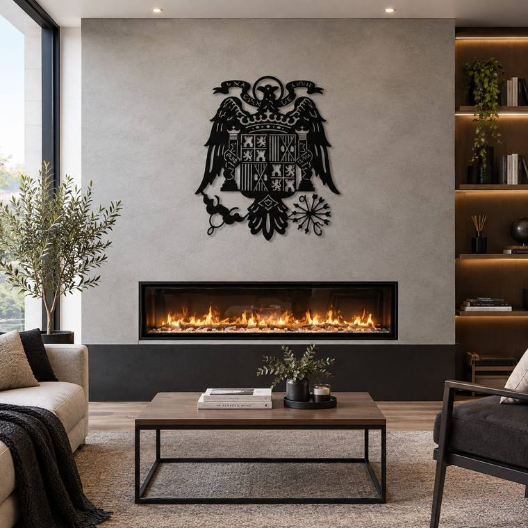 Águila de San Juan, decoración de pared en MDF
